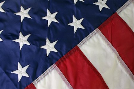 simsearch:400-05902840,k - American Flag Detail Foto de stock - Royalty-Free Super Valor e Assinatura, Número: 400-05147213