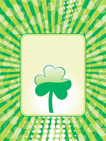 simsearch:400-06569678,k - shamrock background greeting cards Stock Photo - Budget Royalty-Free & Subscription, Code: 400-05147572