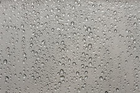Many small raindrops on a transparent surface Stock Photo - Budget Royalty-Free & Subscription, Code: 400-05148306