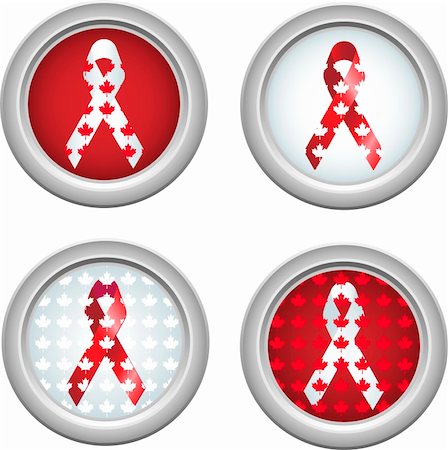 Canada Buttons for 1st of July Stock Photo - Budget Royalty-Free & Subscription, Code: 400-05148327