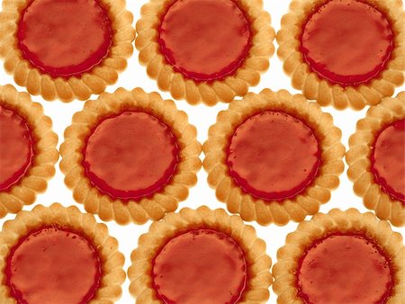 excitator (artist) - Crispy cookies with marmalade on a white background Photographie de stock - Aubaine LD & Abonnement, Code: 400-05148404