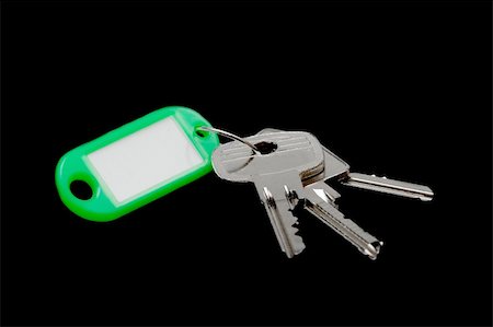 simsearch:614-05819004,k - Bunch of keys isolated on black background Stock Photo - Budget Royalty-Free & Subscription, Code: 400-05148571