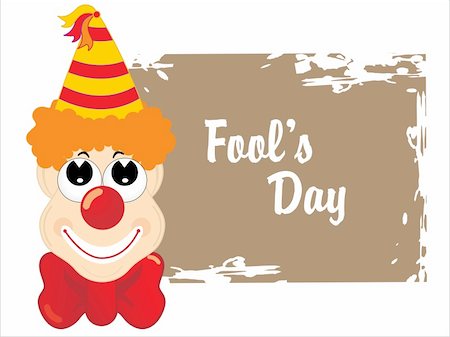 simsearch:400-09065162,k - jester face with fools day background Stock Photo - Budget Royalty-Free & Subscription, Code: 400-05148718