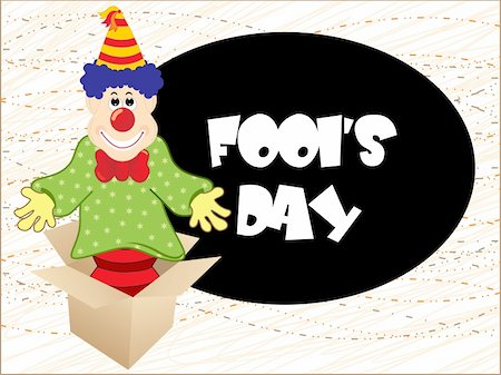 simsearch:400-09065162,k - funky fools day background, quipster with cardboard illustration Stock Photo - Budget Royalty-Free & Subscription, Code: 400-05148722