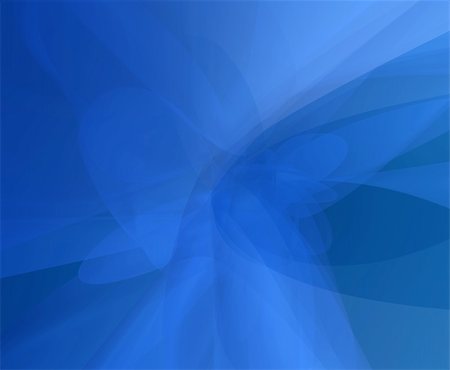 Transparent curved delicate abstract blue background. Computer generated soft gradients. Stockbilder - Microstock & Abonnement, Bildnummer: 400-05148978