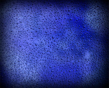 fine image of blue abstract drop background Stock Photo - Budget Royalty-Free & Subscription, Code: 400-05141664