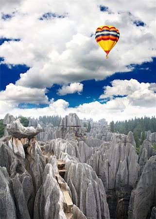 Rock forest near Kunming city China Stock Photo - Budget Royalty-Free & Subscription, Code: 400-05142140