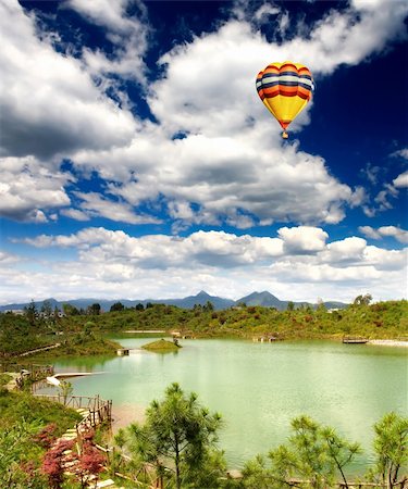 southern province - A scenery park near Lijiang China, named as a World Cultural Heritages by UNESCO in 1997. Stock Photo - Budget Royalty-Free & Subscription, Code: 400-05142158