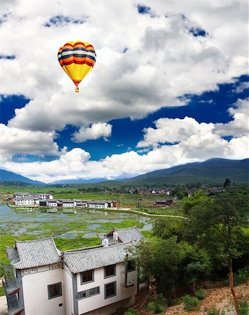 southern china - A scenery park near Lijiang China, named as a World Cultural Heritages by UNESCO in 1997. Stock Photo - Budget Royalty-Free & Subscription, Code: 400-05142166