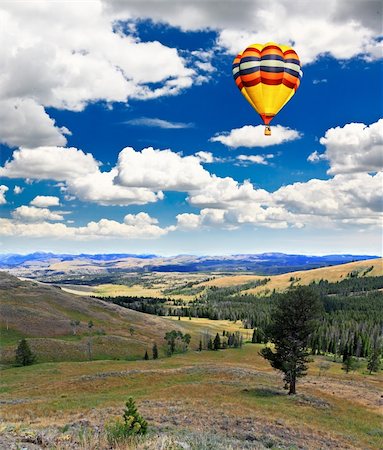 simsearch:400-05142617,k - The scenery of Yellowstone National Park in Wyoming Stockbilder - Microstock & Abonnement, Bildnummer: 400-05142672