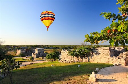 Tulum the one of most famous landmark in the Maya World near Cancun Mexico Stock Photo - Budget Royalty-Free & Subscription, Code: 400-05142727