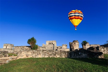 Tulum the one of most famous landmark in the Maya World near Cancun Mexico Stock Photo - Budget Royalty-Free & Subscription, Code: 400-05142732