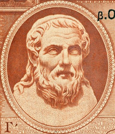 simsearch:400-06068319,k - Hesiod on 50 Drachmai 1941 Banknote from Greece. Ancient Greek oral poet. Stockbilder - Microstock & Abonnement, Bildnummer: 400-05154504