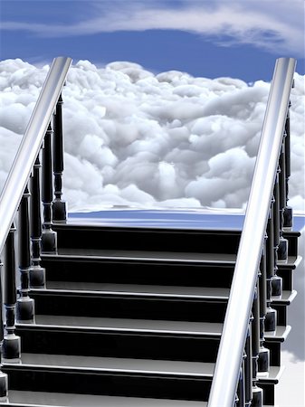 simsearch:400-04029058,k - Stairway to heaven Stock Photo - Budget Royalty-Free & Subscription, Code: 400-05154817