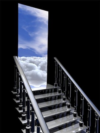 simsearch:400-04029058,k - Stairway to heaven Stock Photo - Budget Royalty-Free & Subscription, Code: 400-05154819