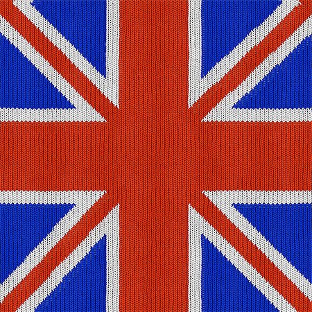 simsearch:400-06326700,k - seamless texture of brittish national flag in knitted texture Stock Photo - Budget Royalty-Free & Subscription, Code: 400-05155224