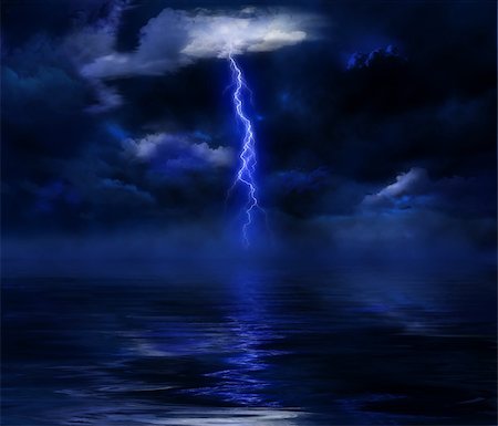 stormy sky Photographie de stock - Aubaine LD & Abonnement, Code: 400-05155227