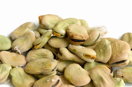 background foto of some fava beans for diet cooking Stock Photo - Budget Royalty-Free & Subscription, Code: 400-05155731