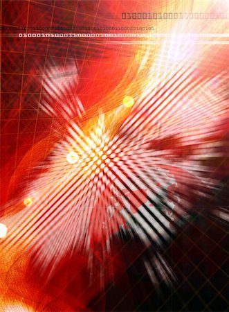 exploding numbers - Abstract background with a grid, figures and effect of movement Stock Photo - Budget Royalty-Free & Subscription, Code: 400-05155957