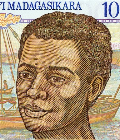 simsearch:400-05156209,k - Young Man on 1000 Francs 1994 Banknote from Madagascar Stock Photo - Budget Royalty-Free & Subscription, Code: 400-05156214