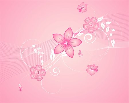 simsearch:400-06412891,k - Beautiful floral vector background for design use Photographie de stock - Aubaine LD & Abonnement, Code: 400-05156279