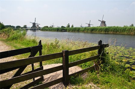 Traditional windmill of the Netherlands Stock Photo - Budget Royalty-Free & Subscription, Code: 400-05157186