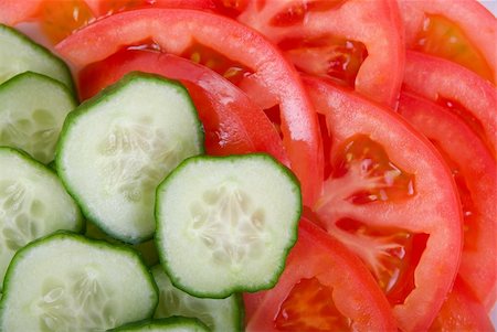 simsearch:400-07894253,k - cucumbers and tomatoes background Stock Photo - Budget Royalty-Free & Subscription, Code: 400-05158103