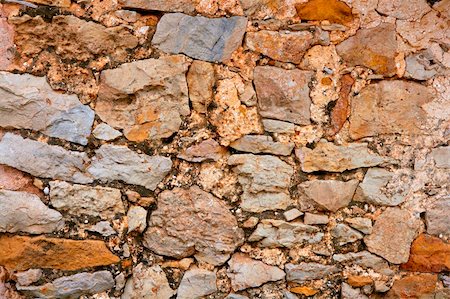 simsearch:400-05140791,k - Masonry stone wall texture, old Spain ancient architecture detail Stock Photo - Budget Royalty-Free & Subscription, Code: 400-05159238