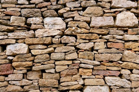 dirty city - Masonry stone wall texture, old Spain ancient architecture detail Stock Photo - Budget Royalty-Free & Subscription, Code: 400-05159245