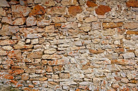 simsearch:400-04533137,k - Masonry stone wall texture, old Spain ancient architecture detail Foto de stock - Royalty-Free Super Valor e Assinatura, Número: 400-05159242