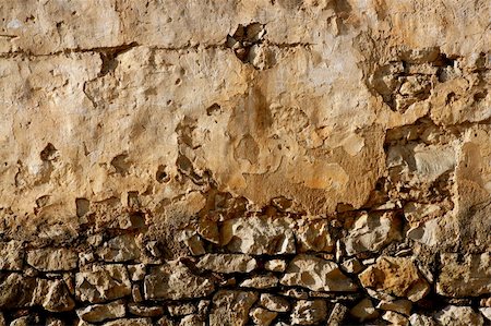 simsearch:400-04533137,k - Masonry stone wall texture, old Spain ancient architecture detail Foto de stock - Royalty-Free Super Valor e Assinatura, Número: 400-05159254