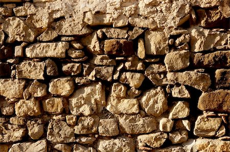 simsearch:400-04863695,k - Masonry stone wall texture, old Spain ancient architecture detail Photographie de stock - Aubaine LD & Abonnement, Code: 400-05159250