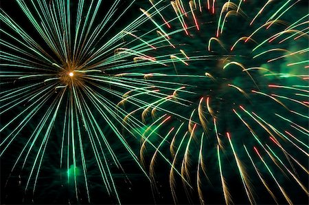 simsearch:400-08194145,k - beautiful and colorful  fireworks display at night Stock Photo - Budget Royalty-Free & Subscription, Code: 400-05159375
