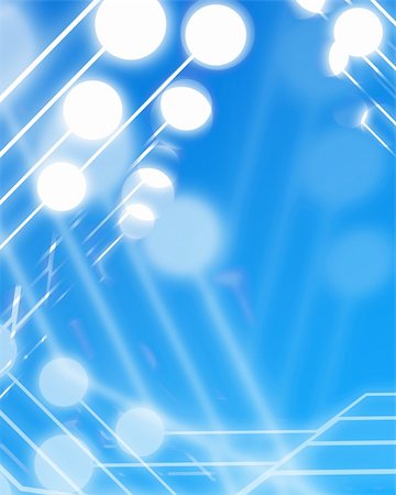 Computer circuit on a soft blue background Stock Photo - Budget Royalty-Free & Subscription, Code: 400-05150668
