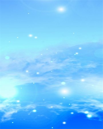 simsearch:400-05713617,k - Clouds with sunlight and soft glitters in it Stock Photo - Budget Royalty-Free & Subscription, Code: 400-05150751