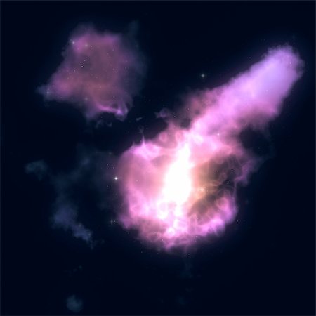 simsearch:400-04987610,k - Space nebula starfield  illustration of outerspace starry sky Foto de stock - Super Valor sin royalties y Suscripción, Código: 400-05151224