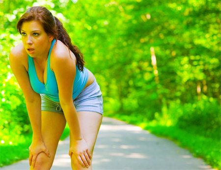Young woman exercising, from a complete series of photos. Stock Photo - Budget Royalty-Free & Subscription, Code: 400-05151809