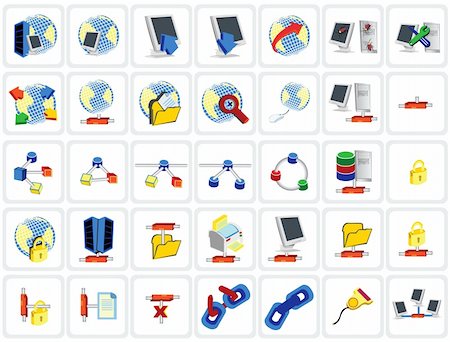 simsearch:400-05151458,k - Vector Illustration of variety of buttons for web sites, design, portfolio, promotions etc. Stock Photo - Budget Royalty-Free & Subscription, Code: 400-05151843