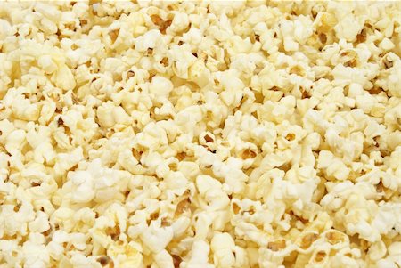 popcorn pattern - A macro shot of popcorn that is filling the frame. Stock Photo - Budget Royalty-Free & Subscription, Code: 400-05152426