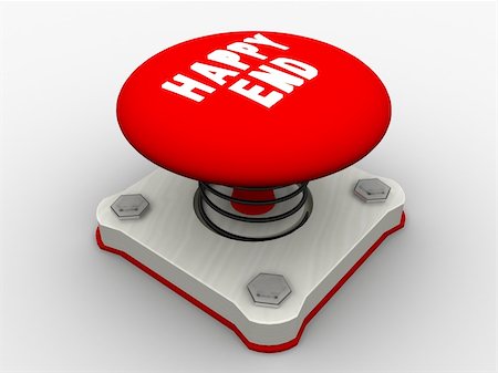 Red start button on a metal platform Stock Photo - Budget Royalty-Free & Subscription, Code: 400-05153144