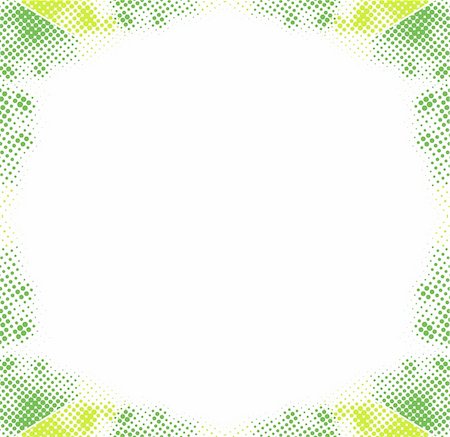 Vector Grunge halftone Border Frame Stock Photo - Budget Royalty-Free & Subscription, Code: 400-05153548