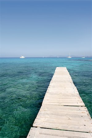 Formentera island near Ibiza in Mediterranean Spain summer Stock Photo - Budget Royalty-Free & Subscription, Code: 400-05153677