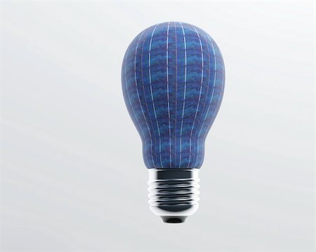 simsearch:693-03312761,k - a solar panel light bulb for a new ecology concept Stock Photo - Budget Royalty-Free & Subscription, Code: 400-05153839