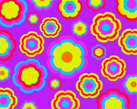 simsearch:400-05235691,k - vector illustration of a an abstract floral background Foto de stock - Super Valor sin royalties y Suscripción, Código: 400-05164732