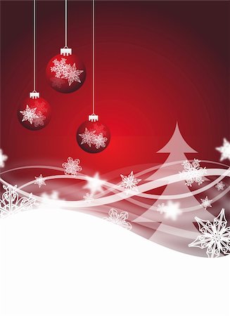 simsearch:400-05165579,k - red abstract christmas flyer for design Stock Photo - Budget Royalty-Free & Subscription, Code: 400-05165777