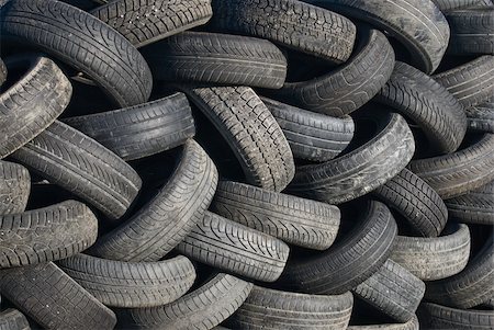 pile tires - Stack of old tires Stock Photo - Budget Royalty-Free & Subscription, Code: 400-05167012