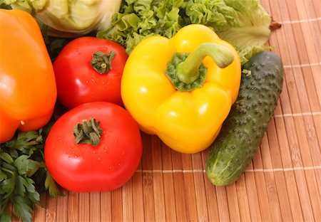 collection of different vegetables Stock Photo - Budget Royalty-Free & Subscription, Code: 400-05167560