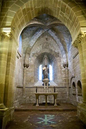 simsearch:400-06201865,k - public monastery of La Oliva in navarra spain Fotografie stock - Microstock e Abbonamento, Codice: 400-05168346