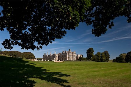 Kirby Hall and Gardens Northamptonshire England Foto de stock - Super Valor sin royalties y Suscripción, Código: 400-05168647