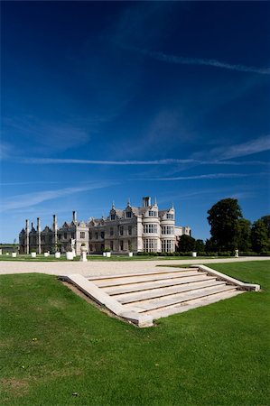 simsearch:400-05033947,k - Kirby Hall and Gardens Northamptonshire England Photographie de stock - Aubaine LD & Abonnement, Code: 400-05168649